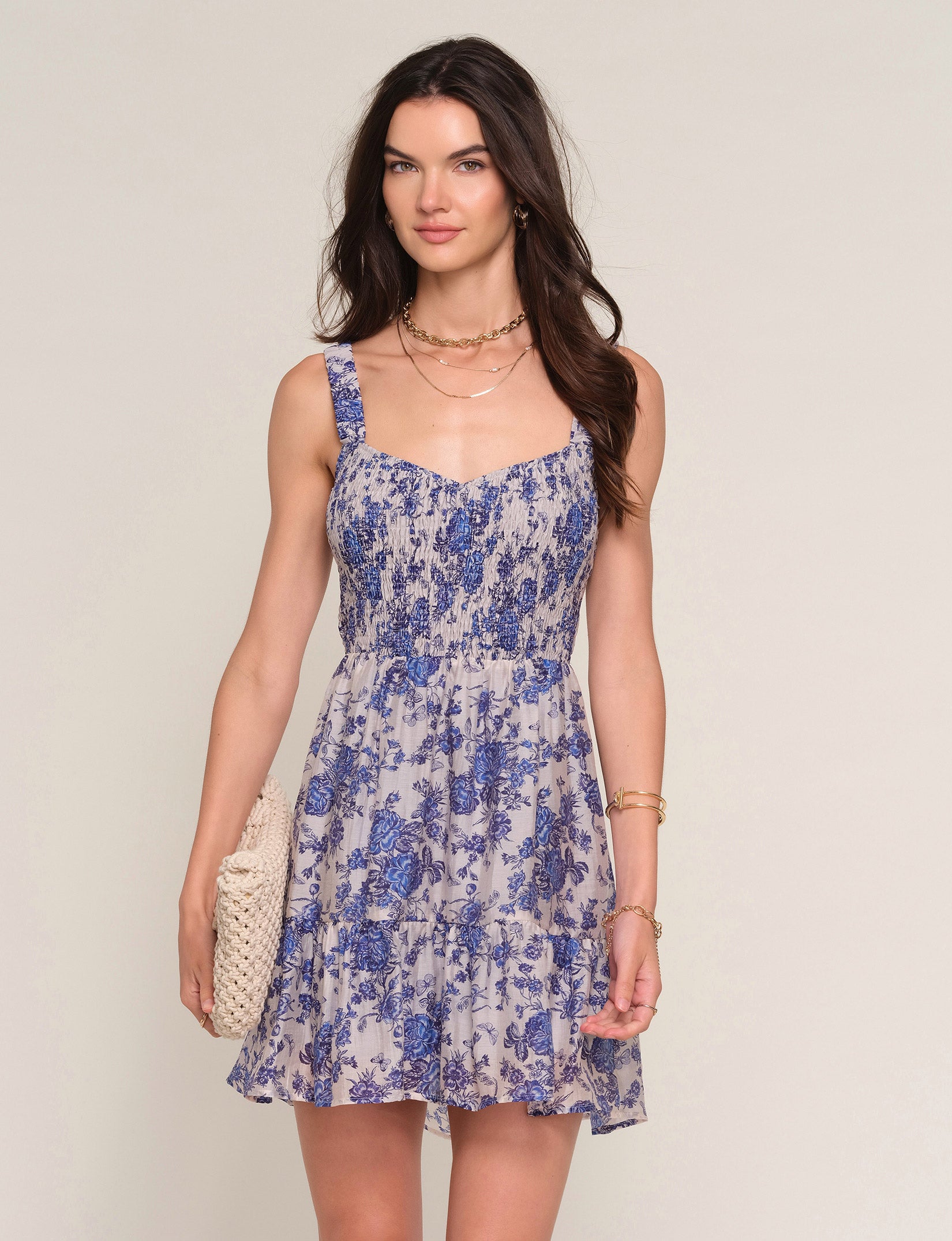 blue dress we heart it We Heart It