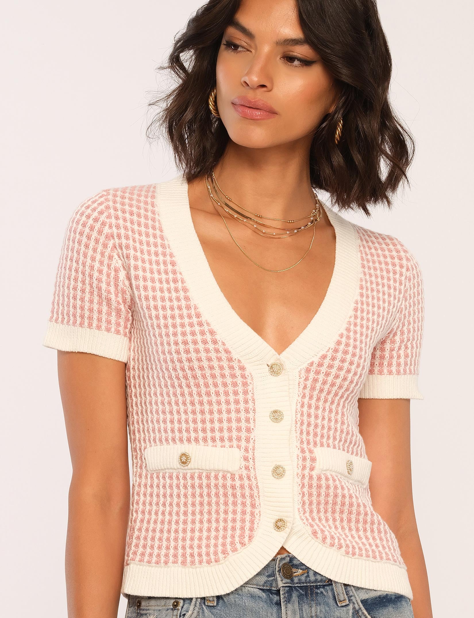 HEARTLOOM-LOUIS CARDI IN SAND