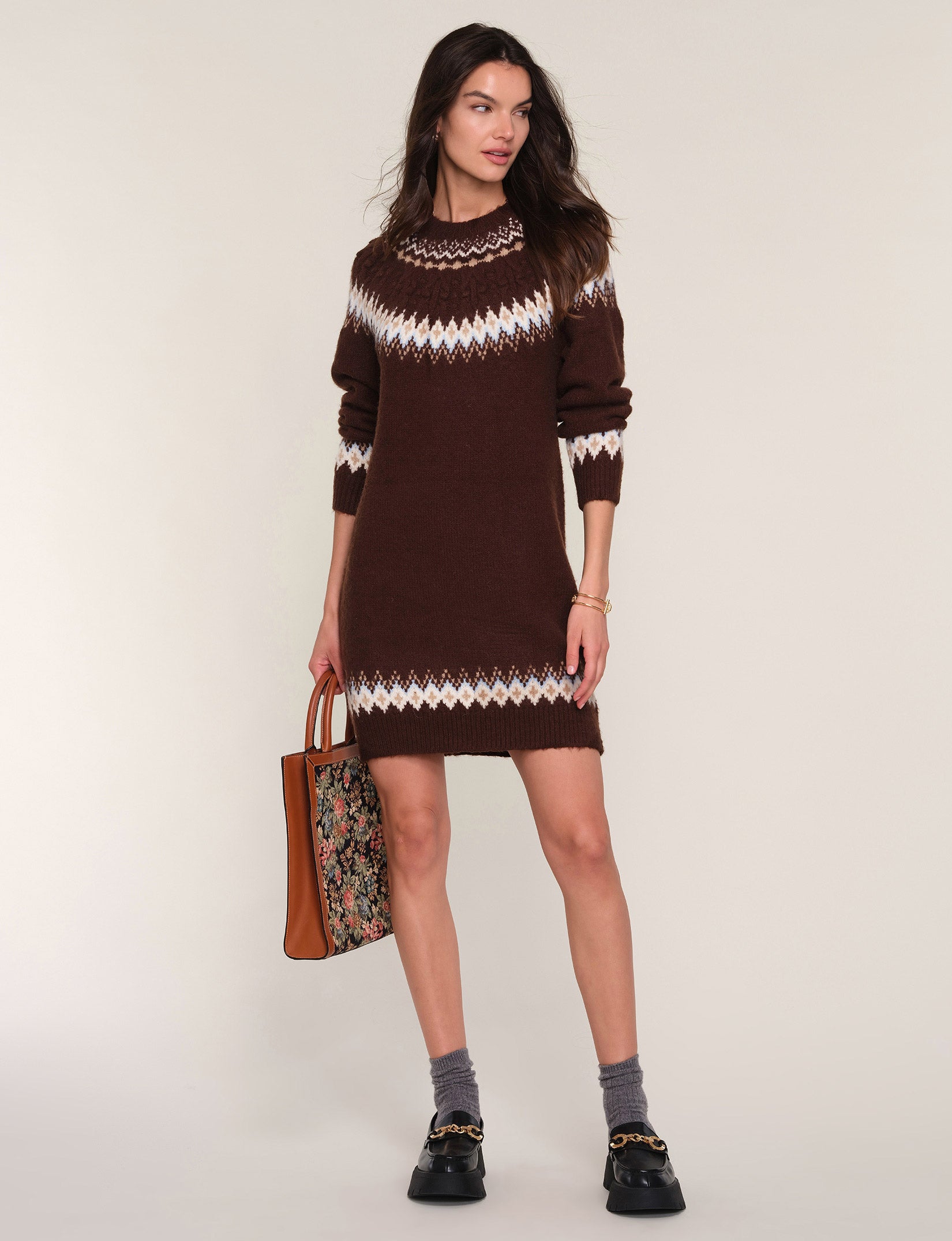 heartloom knit dress Heartloom Women's Cecelia Sweater Knit Mini Dress