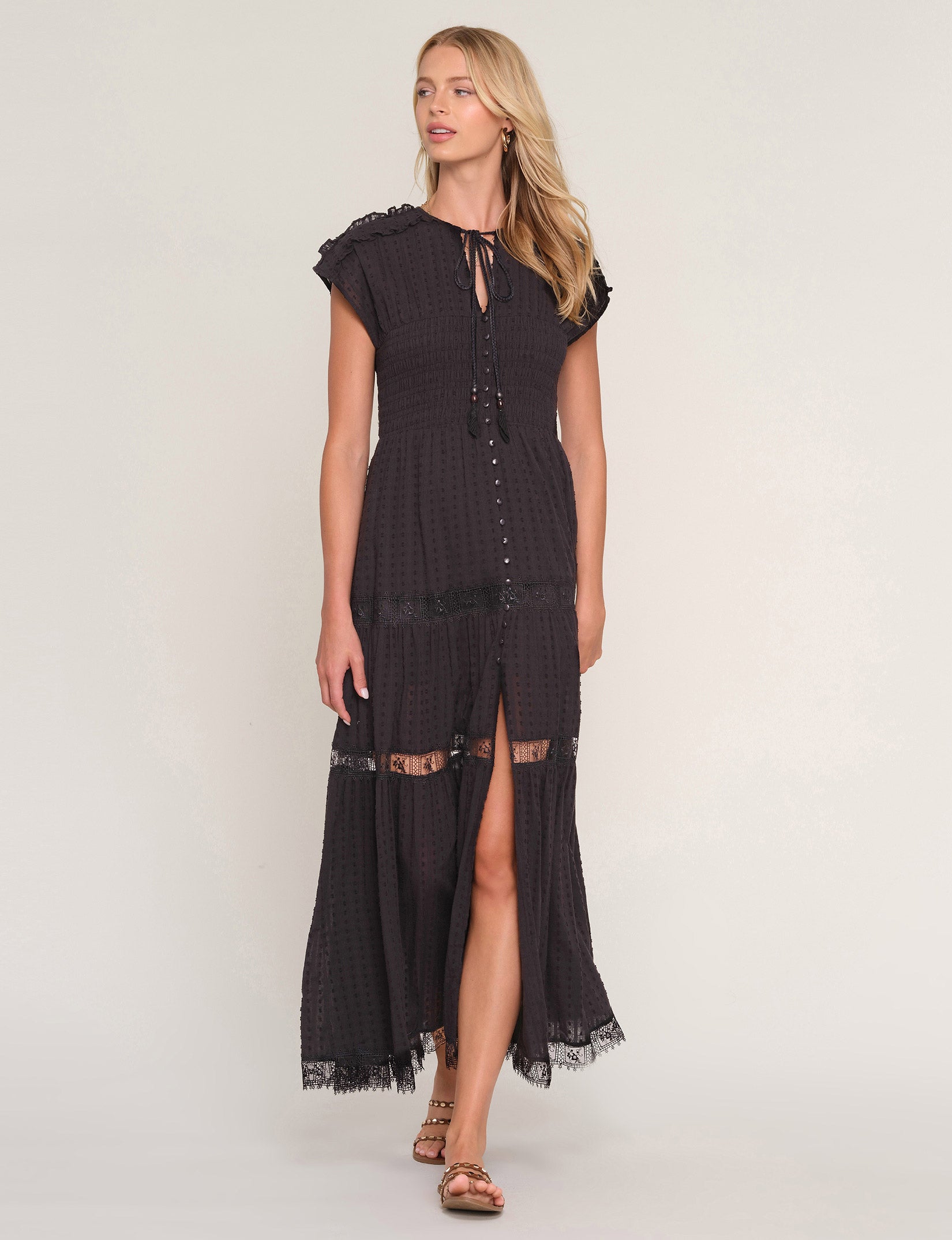 shanti dress S / Black