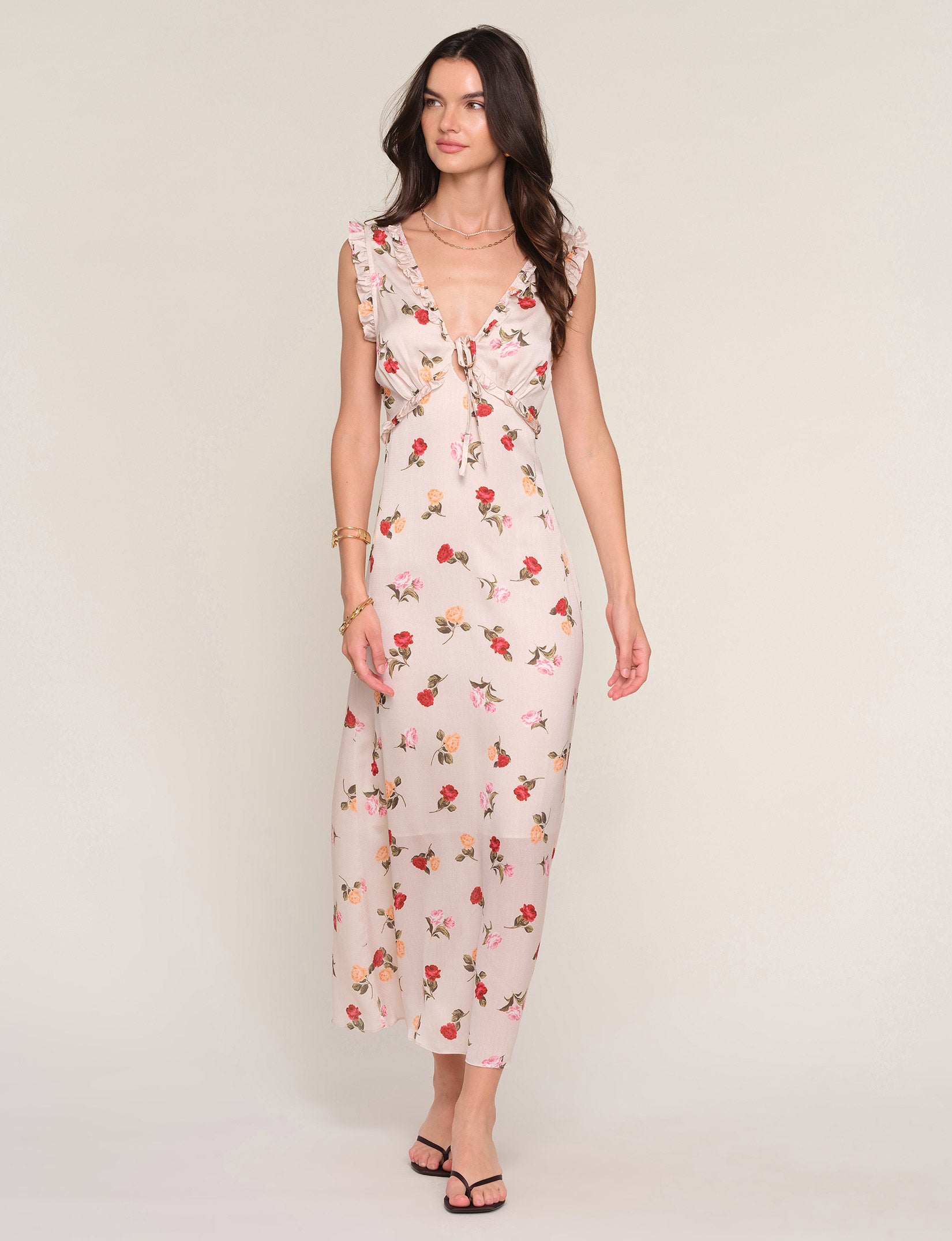 cinta dress in golden heartloom LouiseMontgomery on LTK
