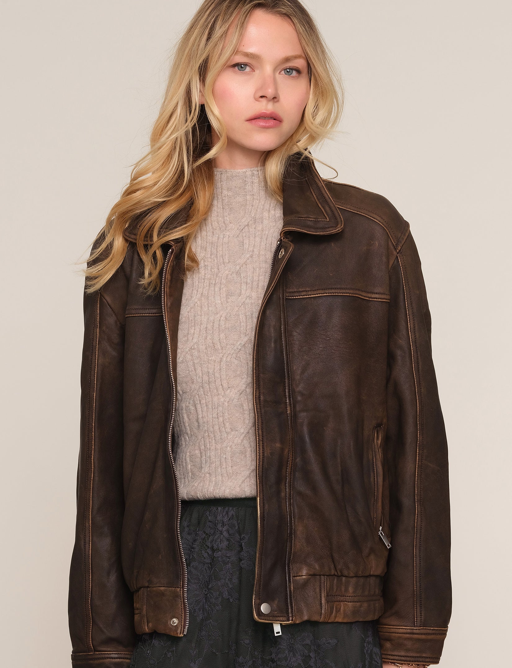 kelly leather jacket