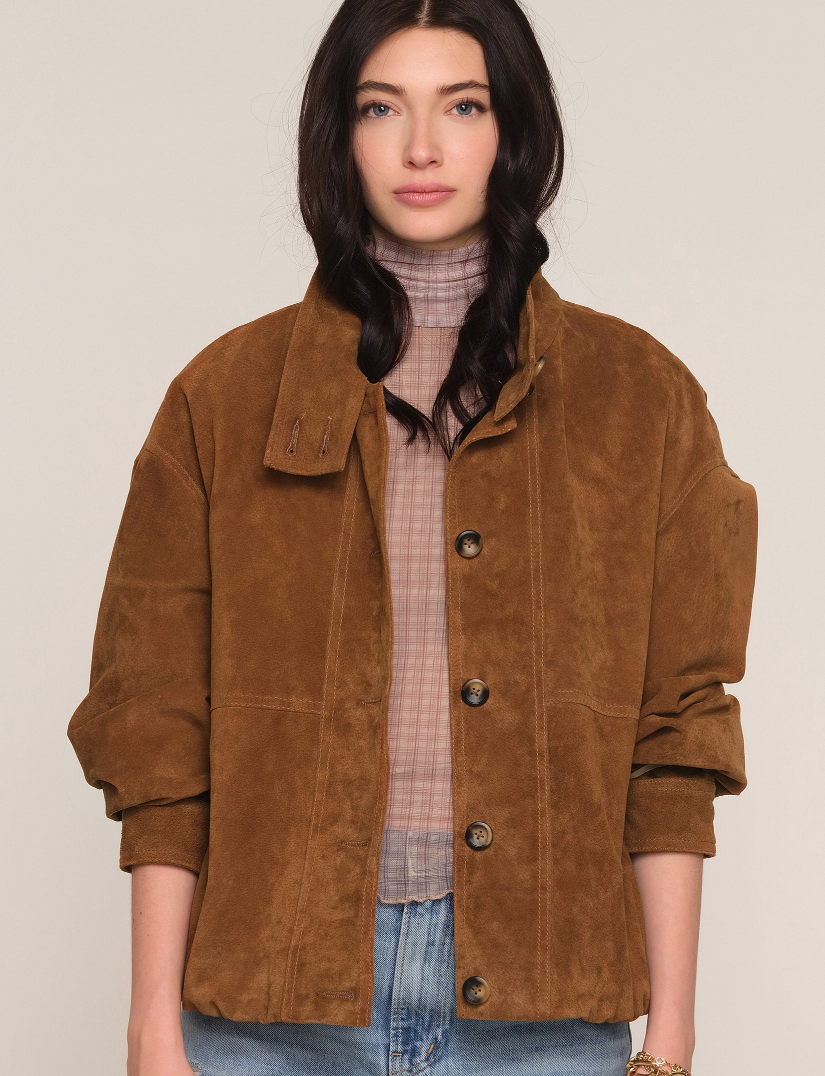 larissa suede jacket