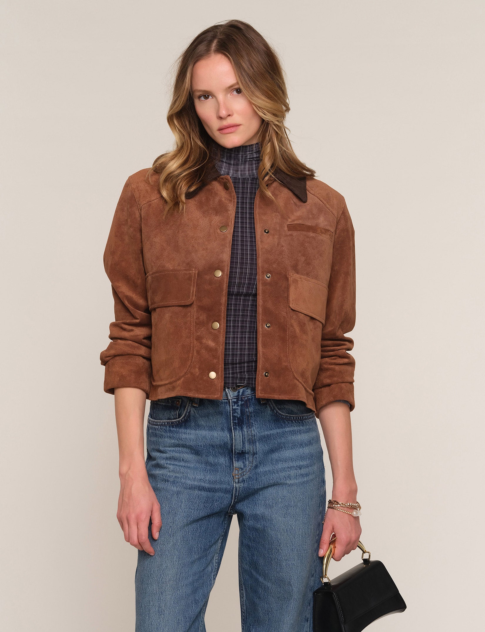 lobelia suede jacket