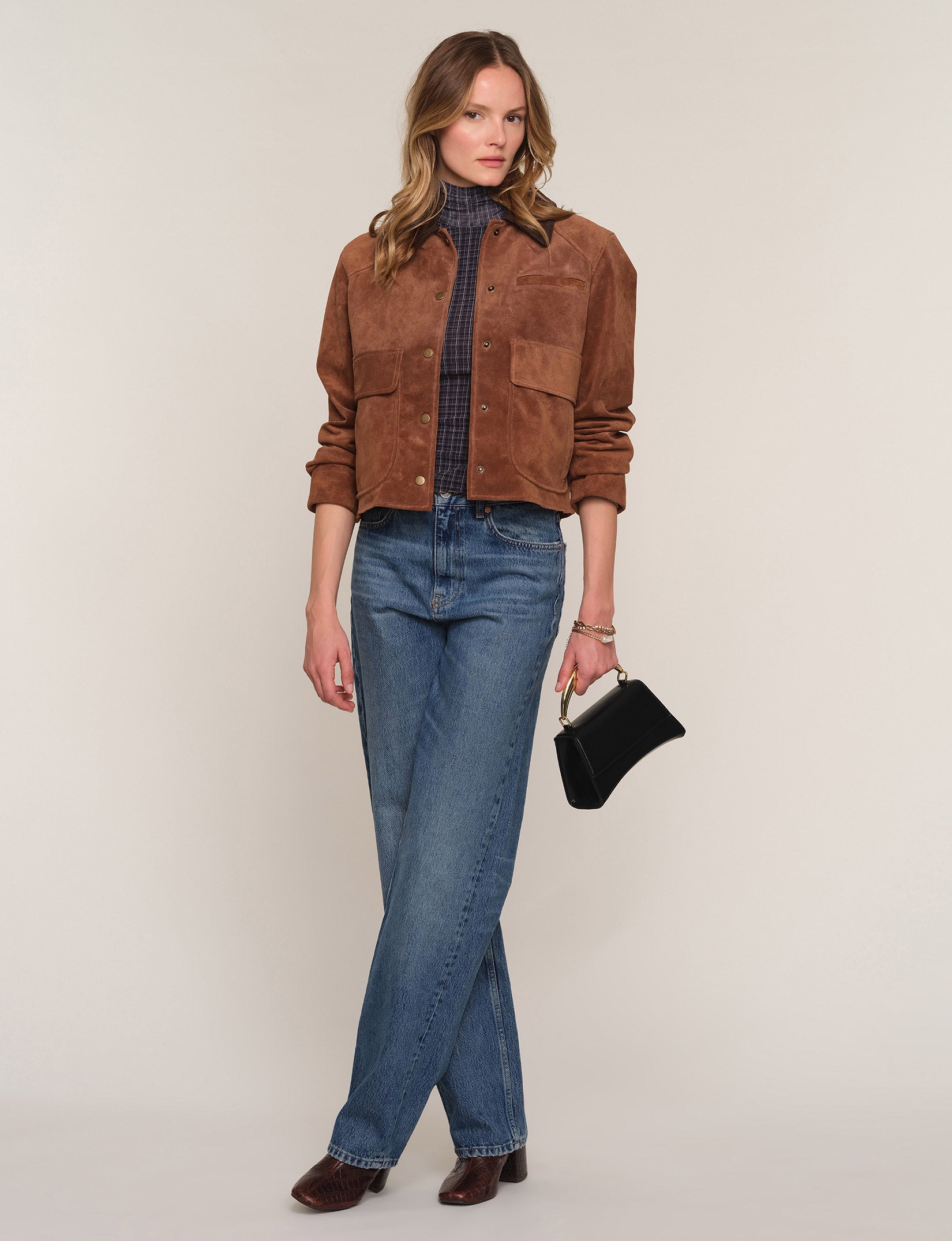 lobelia suede jacket