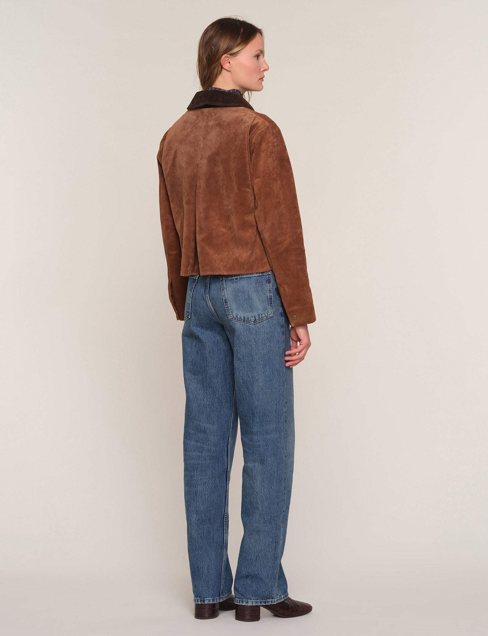 lobelia suede jacket