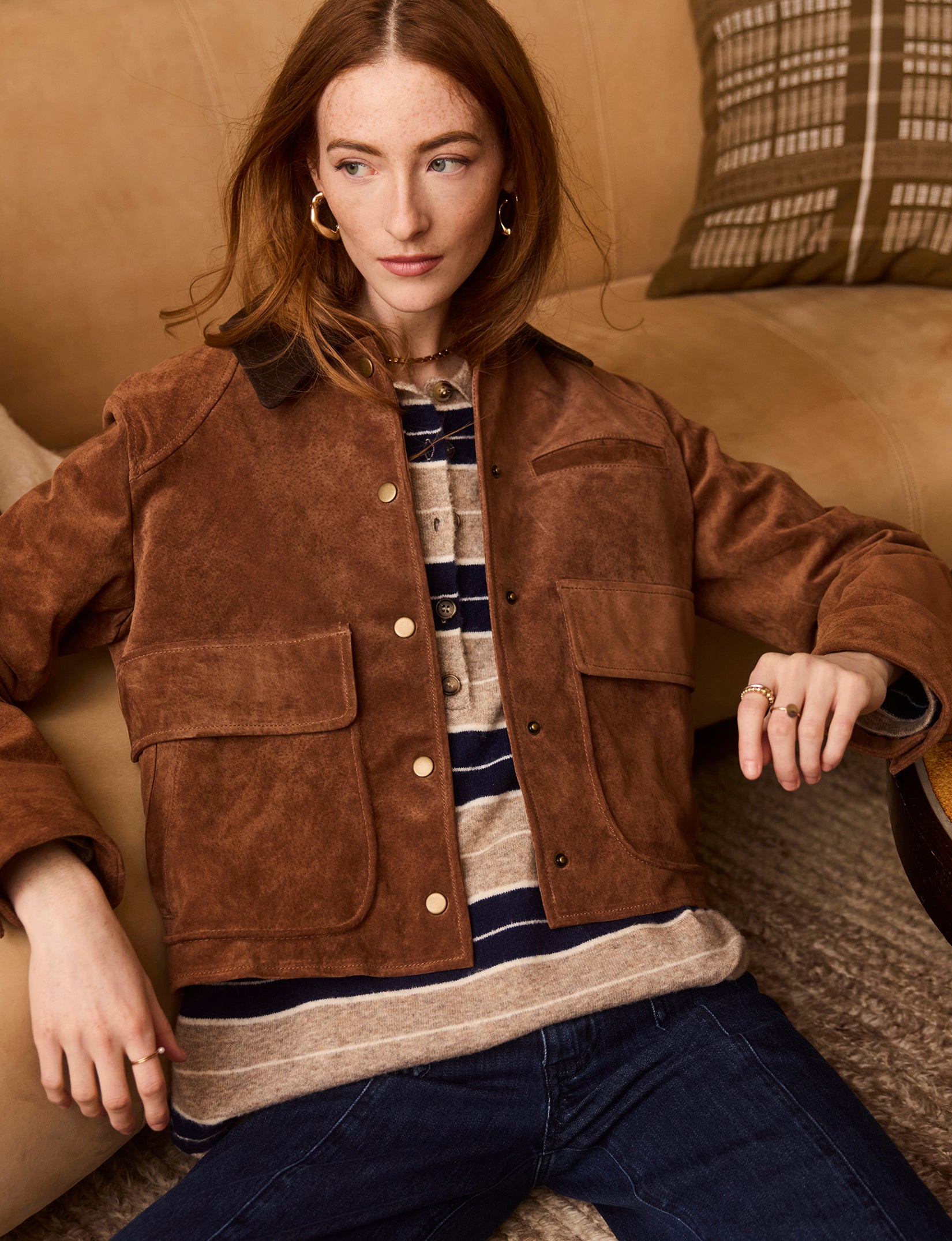 lobelia suede jacket