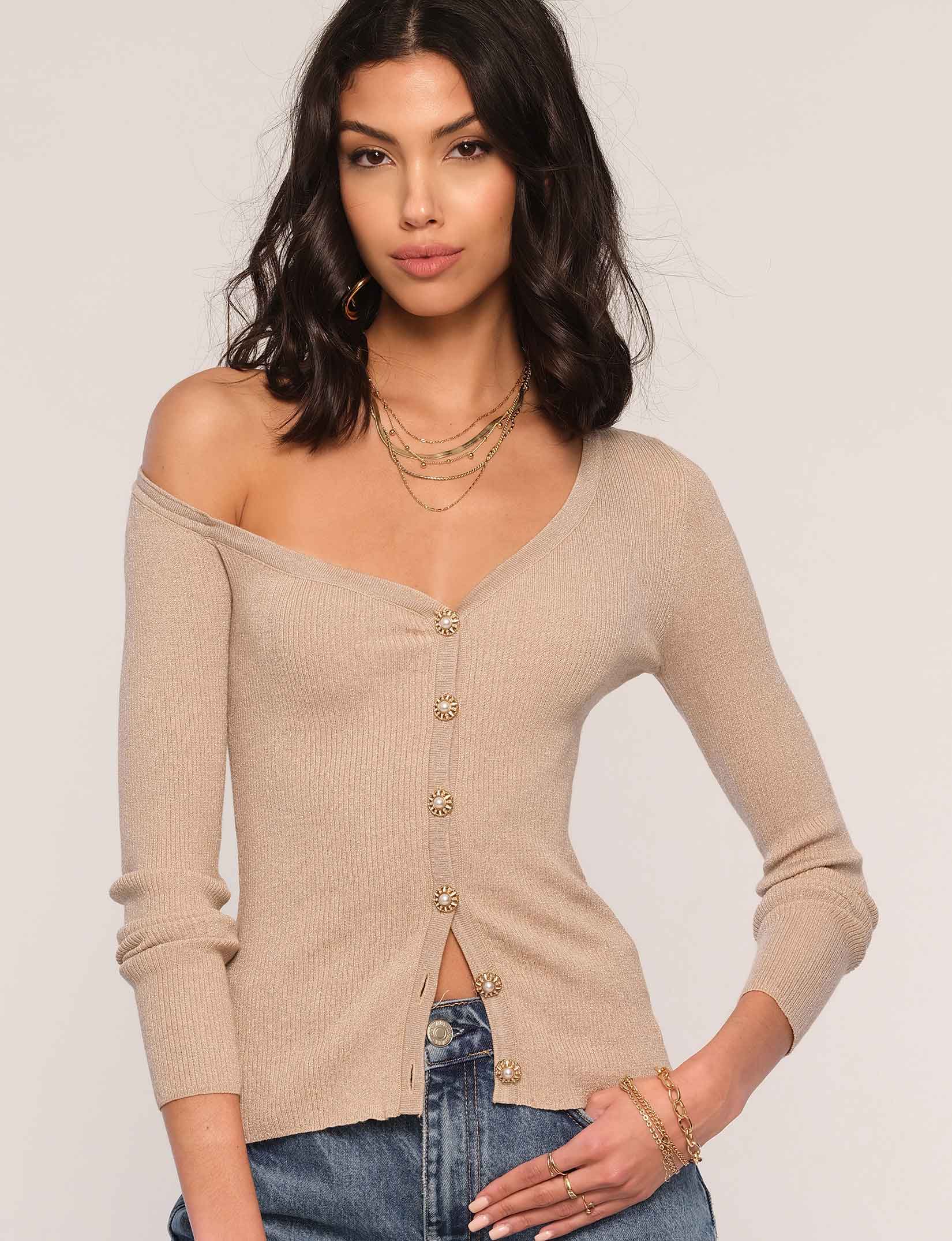 トップス andmary dorothy heart tops beige andmary Dorothy heart tops アンドマリー ドロシー ハート トップス