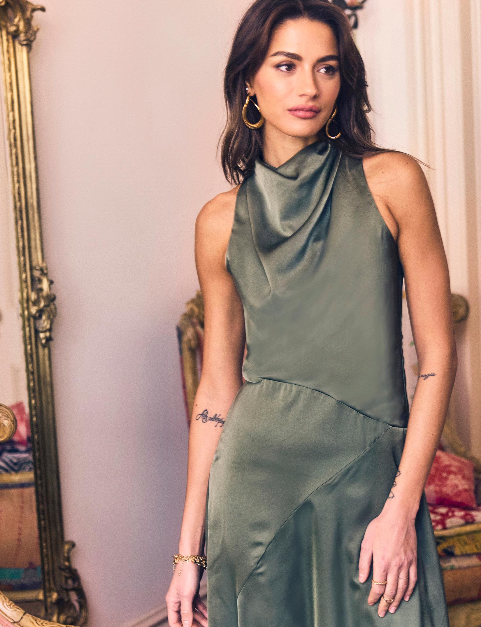 laurel dress XS / forest laurel dress XS / forest