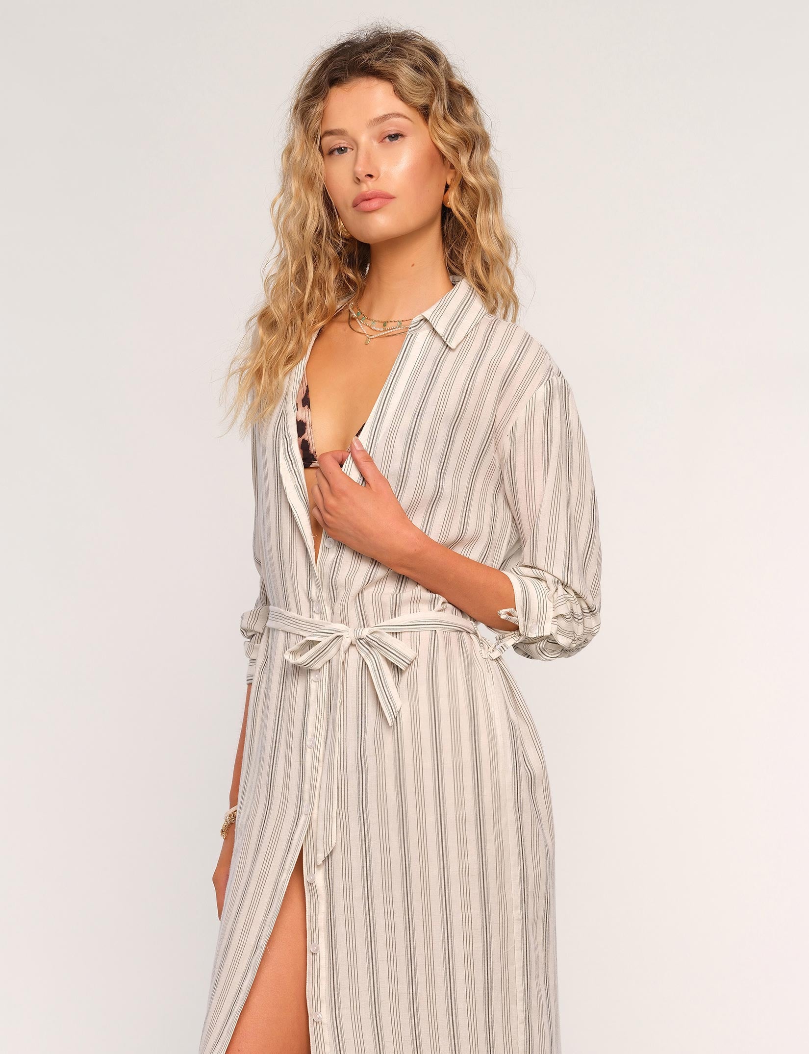 bardot shirt dress Bardot Agatha Lace Shirt Dress Ivory