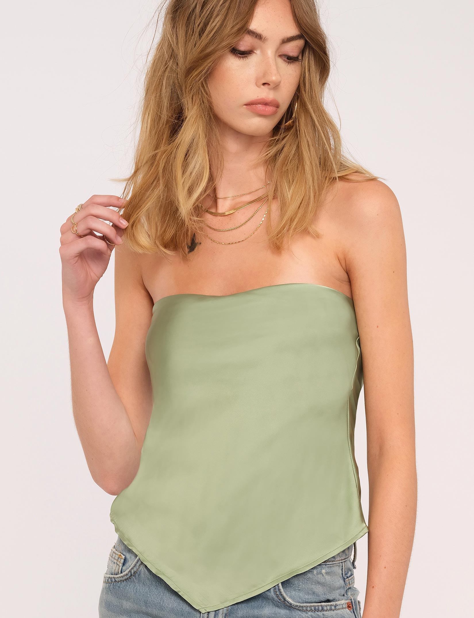 【完売品】 Lumignon Mellow Heart Tulle Top Lumignon Mellow Heart Tulle Top, Lumignon, White