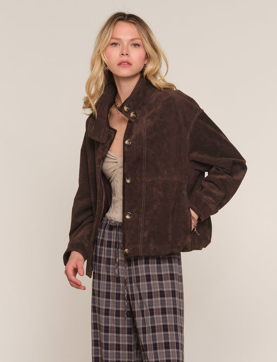 larissa suede jacket