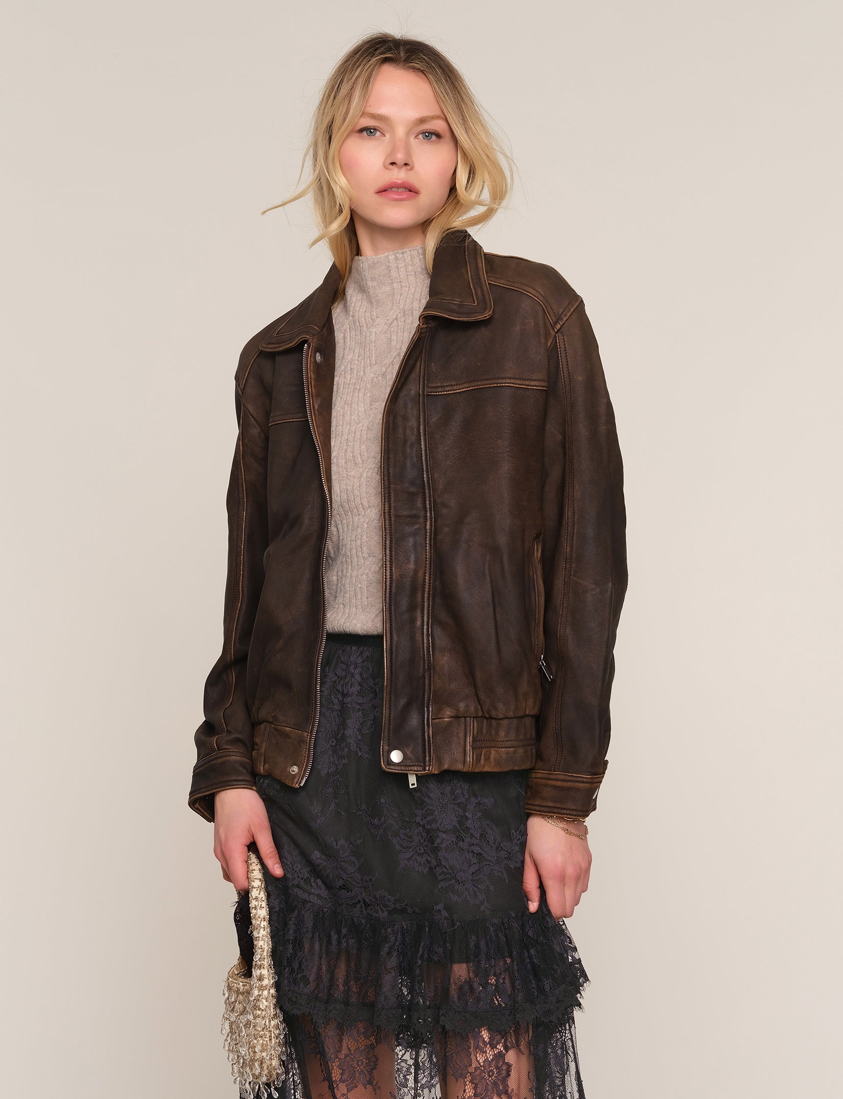 kelly leather jacket