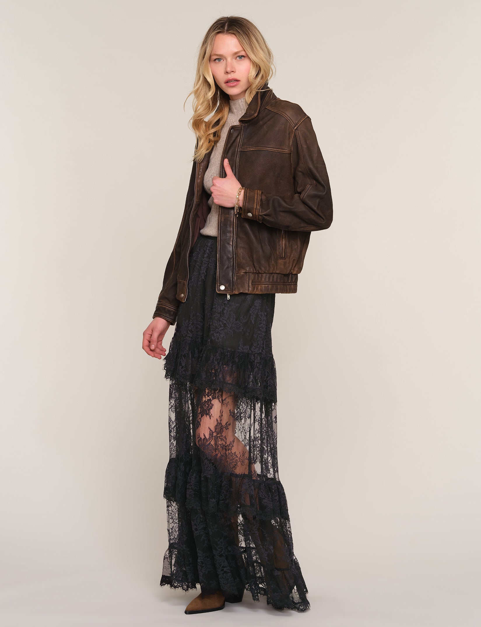 kelly leather jacket