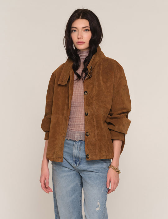 larissa suede jacket