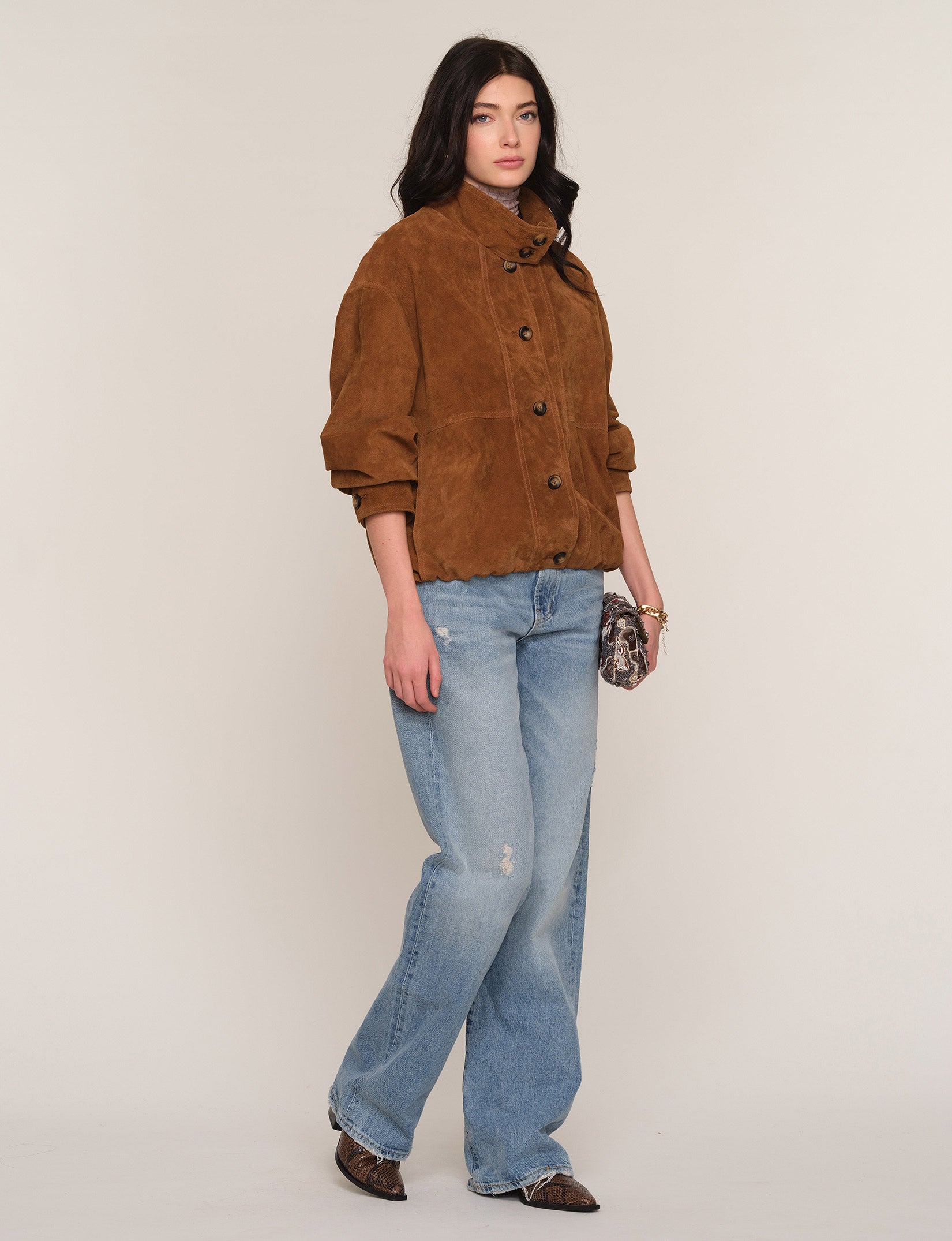 larissa suede jacket