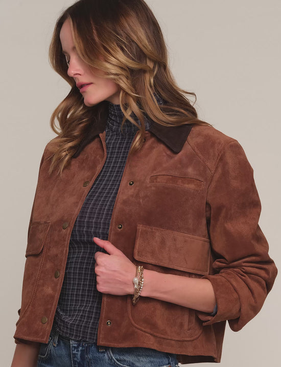 lobelia suede jacket
