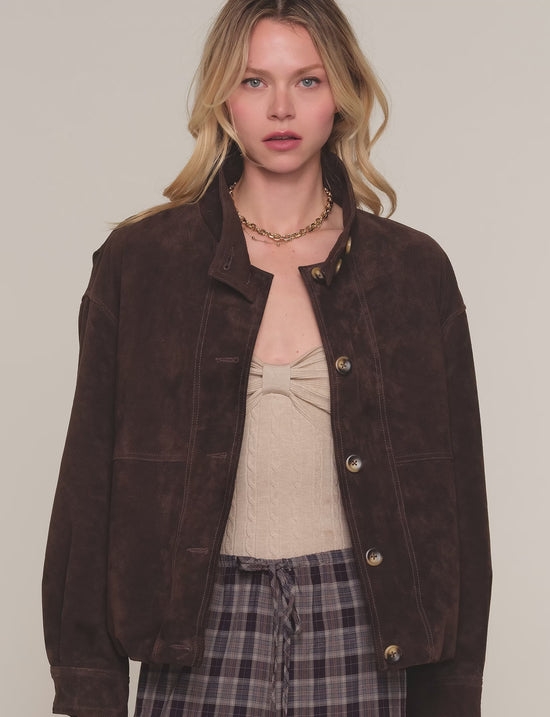 larissa suede jacket