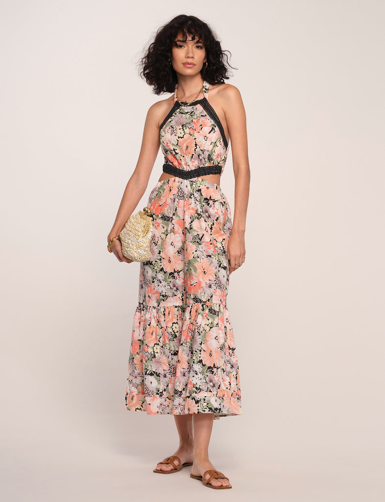 Express maxi dress top strappy cut out